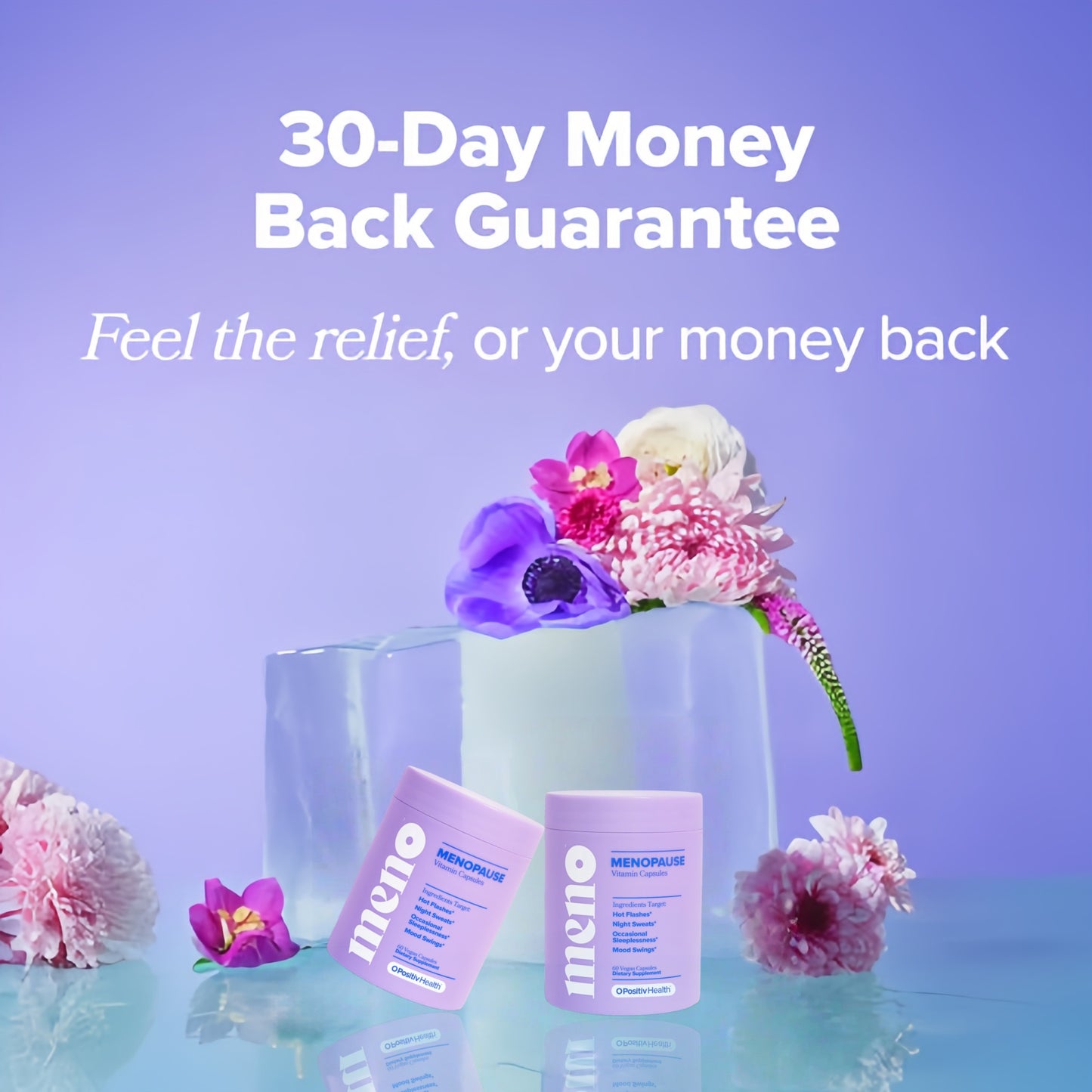 MENO Menopause – Relieve Hot Flashes & Night Sweats – 60-Day Supply