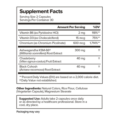 MENO Menopause – Relieve Hot Flashes & Night Sweats – 60-Day Supply